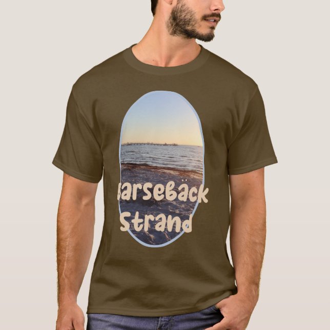 Camiseta Barseback Strand, Sunset Beach, Suecia (Anverso)