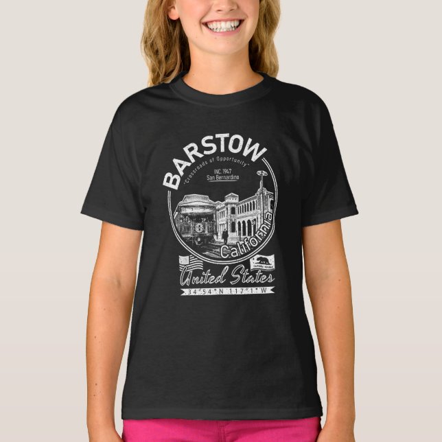 CAMISETA BARSTOW CALIFORNIA - CASA DEL DESIERTO (Anverso)