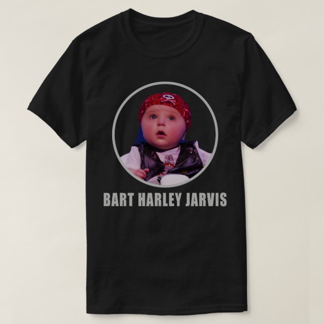 Camiseta Bart Harley Jarvis (Diseño del anverso)