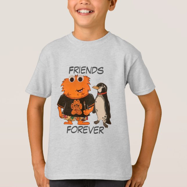 Camiseta Bart y Albert Friends Forever Tee (Anverso)