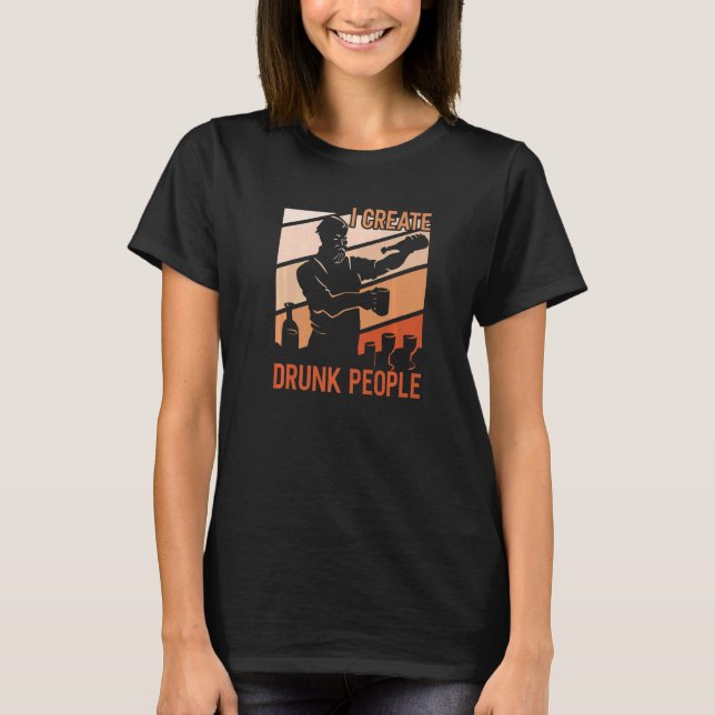Camiseta Bartender   (Anverso)