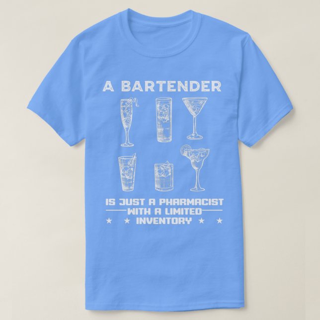 Camiseta Bartender 36 (Diseño del anverso)