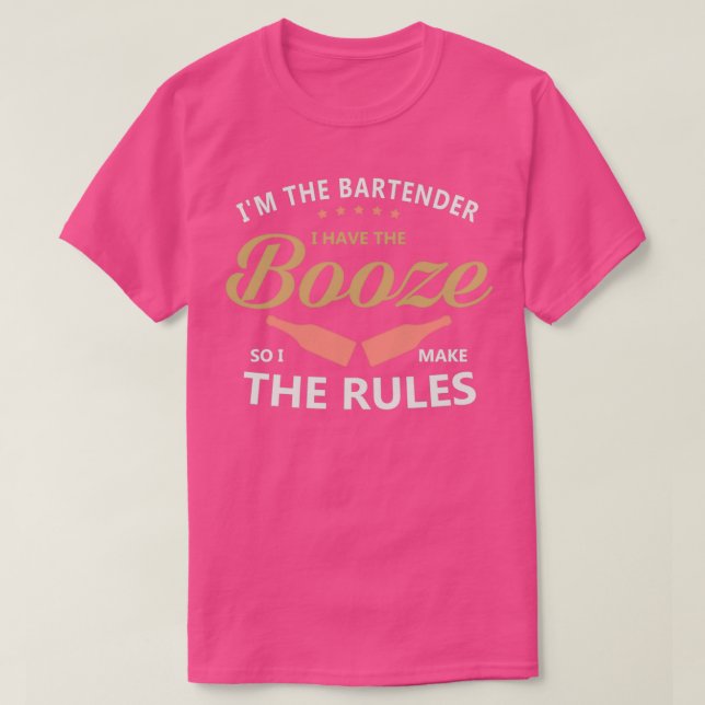 Camiseta Bartender Bar Bartending Cocktail Gift 2 (Diseño del anverso)