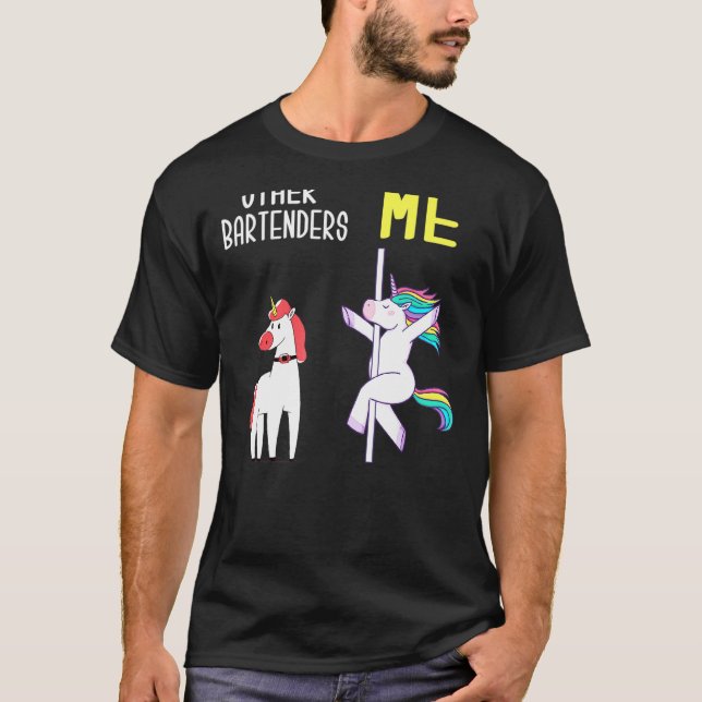 Camiseta Bartender Bartending Barkeep Barman Barmaid Mixolo (Anverso)