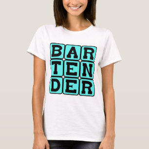 Camiseta Bartender, dispensador de bebidas