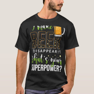 Camiseta Bartender Fiesta Cocktail Beer Super Power Pun 2