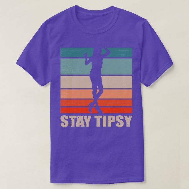 Camiseta Bartender Fiesta Cocktail Tipsy Pun 4 (Diseño del anverso)