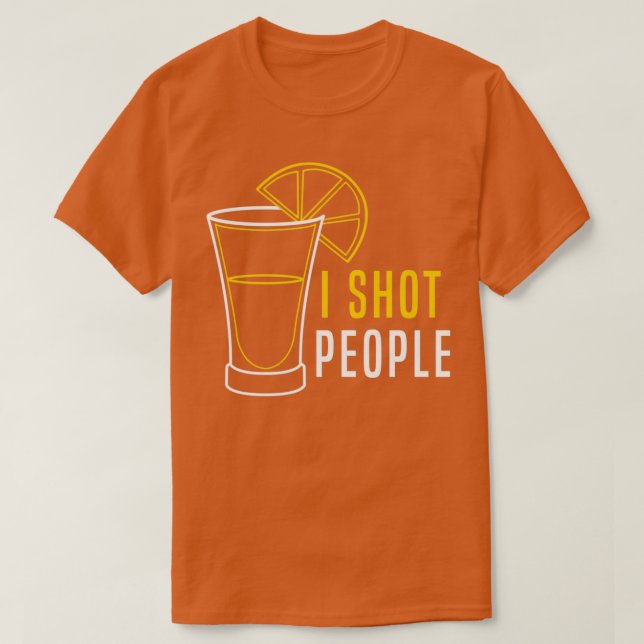 Camiseta Bartender Funny 10 (Diseño del anverso)