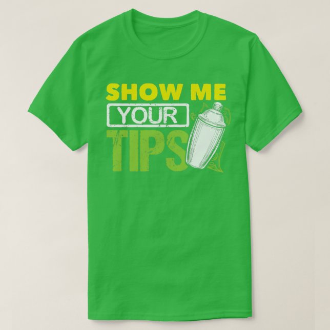 Camiseta Bartender Funny 11 (Diseño del anverso)