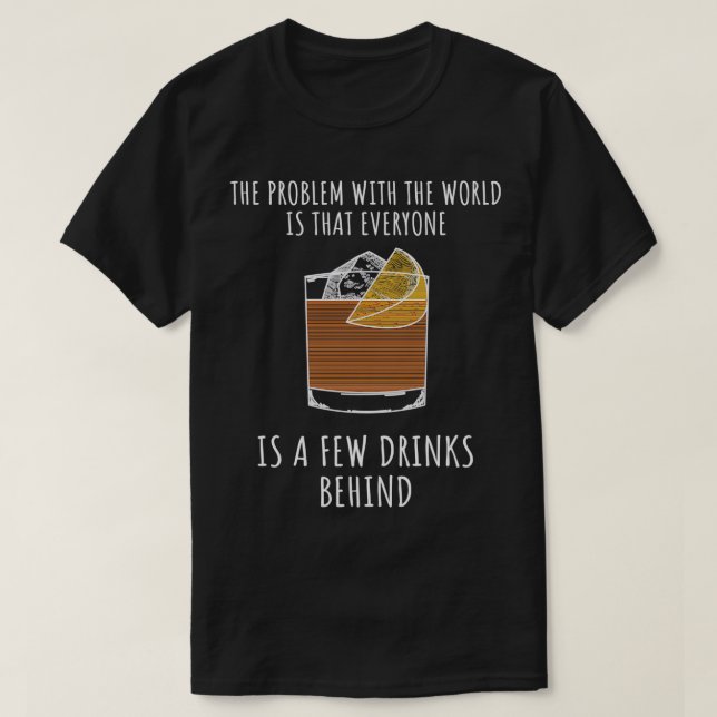Camiseta Bartender Funny Dice 18 (Diseño del anverso)