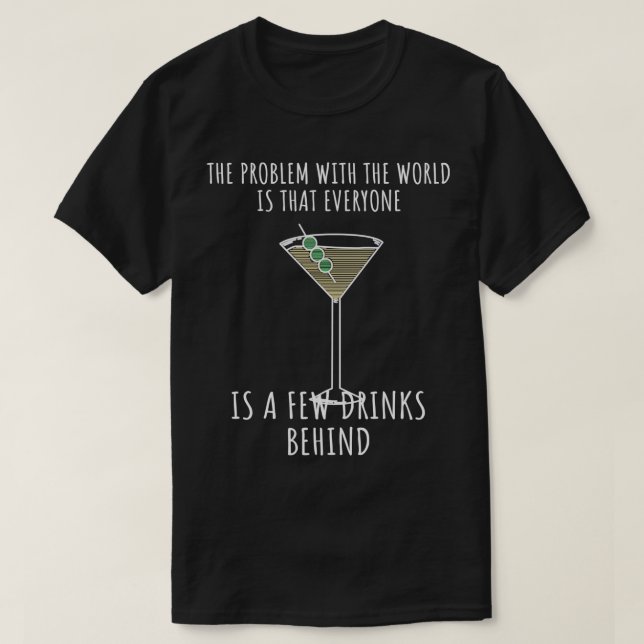 Camiseta Bartender Funny Dice 22 (Diseño del anverso)