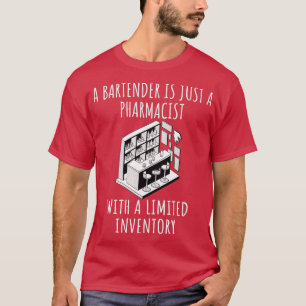 Camiseta Bartender Funny diciendo 30