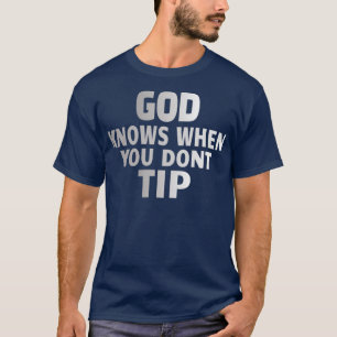 Camiseta BARTENDER Gods sabe