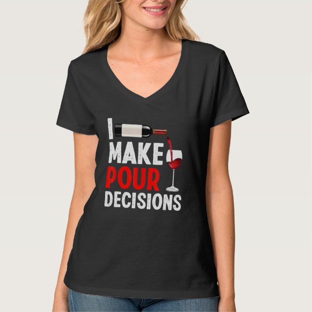 Camiseta Bartender I Tomar La Decisión De Pour Impedir La M (Anverso)