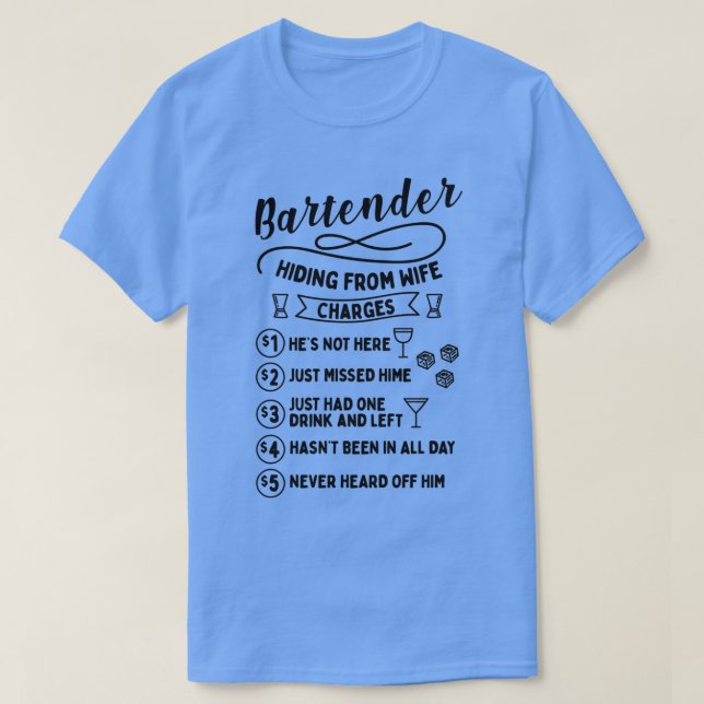 Camiseta Bartender Mixer Bar Mezcología Waiter Regalo 23 (Diseño del anverso)