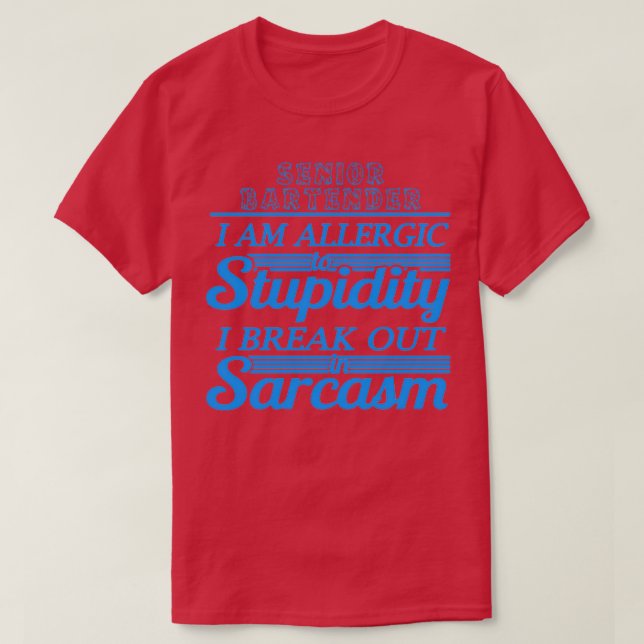 CAMISETA BARTENDER PRINCIPAL 2 (Diseño del anverso)