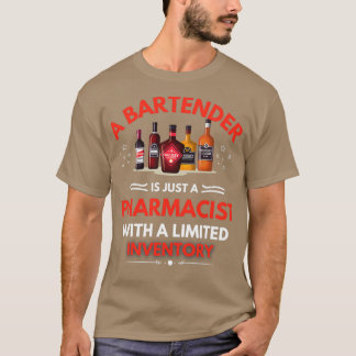 Camiseta Bartender punks A Bartender es sólo un Wi-Fi farma