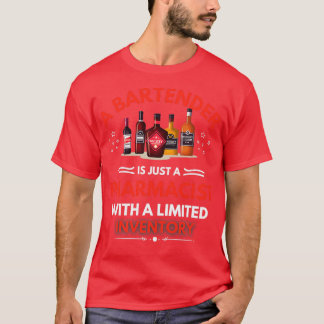 Camiseta Bartender punks A Bartender es sólo un Wi-Fi farma