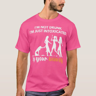 Camiseta Bartender puns Ix27m No borracho Ix27m Intoxicado