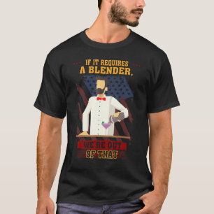Camiseta Bartender requiere un gráfico de humor más fino
