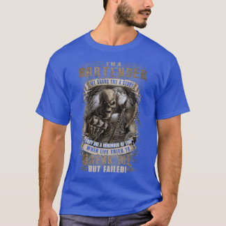 Camiseta Bartender Scars cuenta una historia
