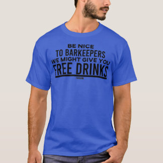 Camiseta Bartender Shaker Cocktail Fiesta Disco 5