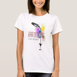 Camiseta Bartending es mi pasión