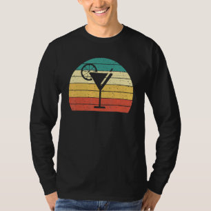 Camiseta Bartending Retro Vintage Bartender Bebidas Cóctele