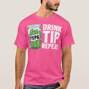 Camiseta Bartening Tip Jar Tipping Bartender 2