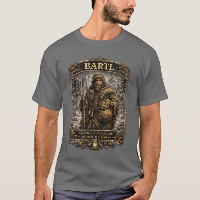 Camiseta Bartl Alpine Christmas Gifts from the Mountains (Anverso)