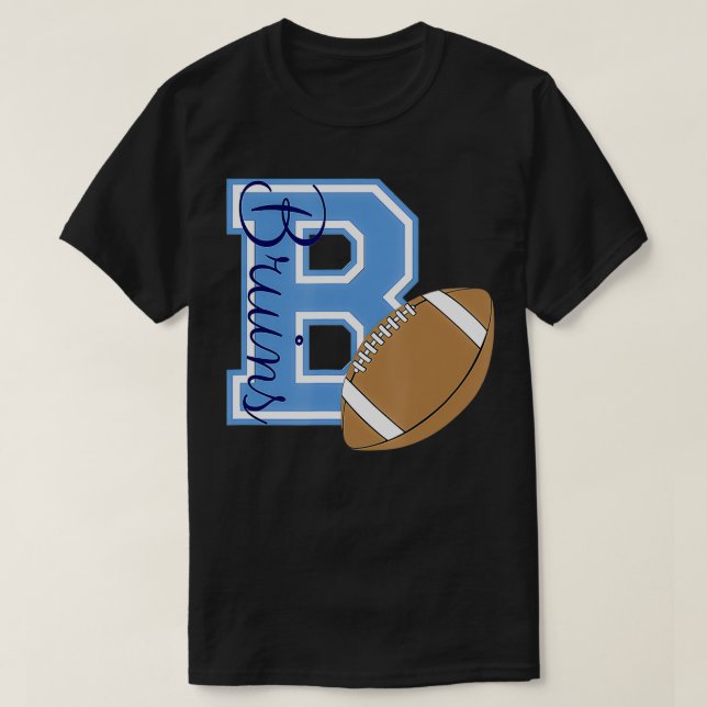 Camiseta Bartlesville Bruins Football  (Diseño del anverso)