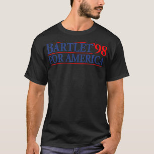 Camiseta Bartlet De Ala Occidental Para El Pegatina De Amér