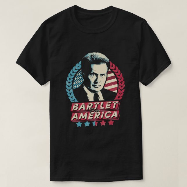 Camiseta Bartlet para América (Diseño del anverso)
