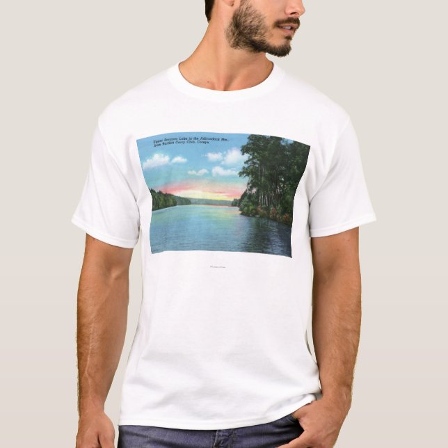 Camiseta Bartlett lleva la opinión del club del lago (Anverso)