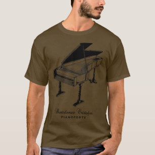 Camiseta Bartolomeo Cristofori Pianoforte