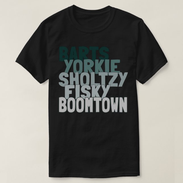 Camiseta Barts yorkie sholtzy fisky boomtown 1 (Diseño del anverso)