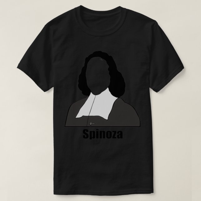 Camiseta Baruch Spinoza Spinoza Spinozist (Diseño del anverso)