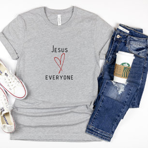 Camiseta basada en la fe para mujeres Amores de