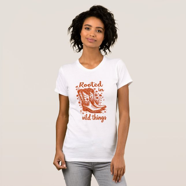 Camiseta Basado en el diseño de cosas salvajes (Anverso completo)