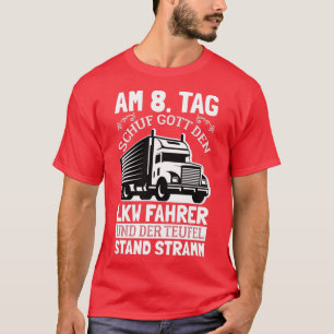 Camiseta basado en el tema de los conductores de camiones e
