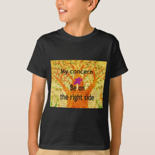 Camiseta Basado en la rectitud de Baobab, la perspectiva de