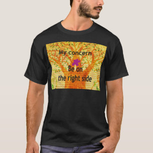 Camiseta Basado en la rectitud de Baobab, la perspectiva de
