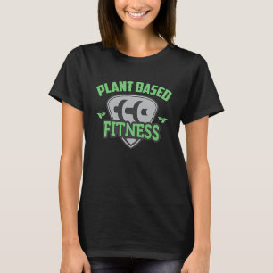 Camiseta Basado en Plantas Fitness Veganismo Libre de Carne