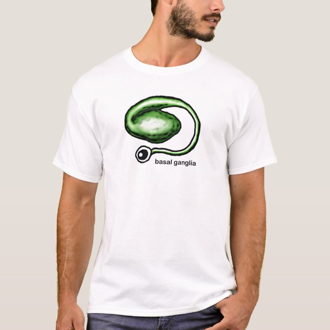 Camiseta Basal Ganglia (Anverso)