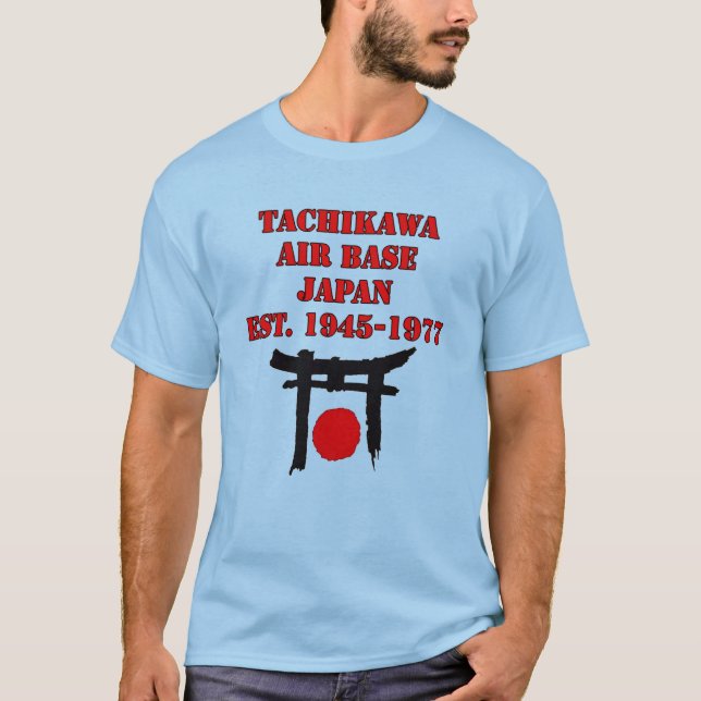 Camiseta Base aérea de Tachikawa Japón (Anverso)