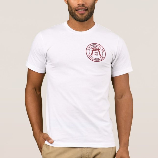 CAMISETA BASE AÉREA JAPÓN 1945-1977 DE TACHIKAWA (Anverso)