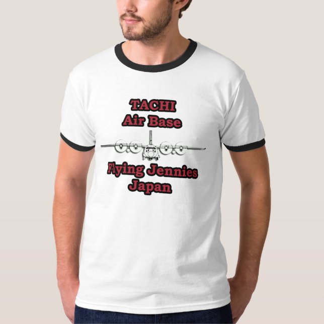 Camiseta base aérea Japón C-130 del tachi (Anverso)