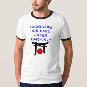 Camiseta base aérea Japón de tachikawa
