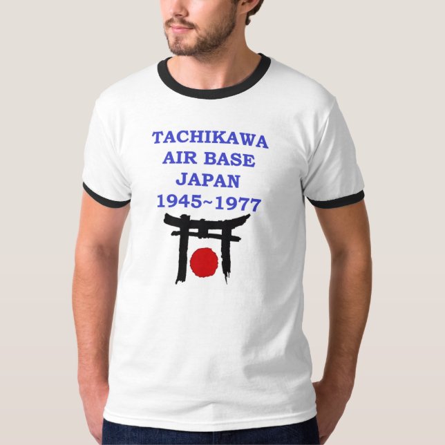 Camiseta base aérea Japón de tachikawa (Anverso)