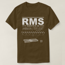 Camiseta Base aérea Ramstein RMS T-Shirt